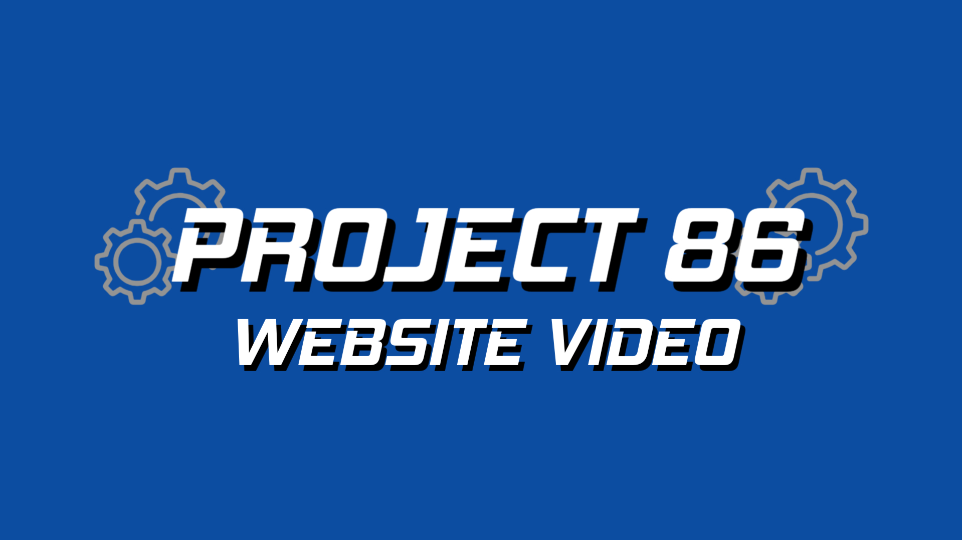 Project 86 Website